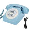 Домашний бизнес-офис Стационарный стол Проводной телефон Стационарный стационарный телефон с круглым циферблатом