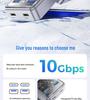 Многопортовый концентратор быстрой зарядки Orico MH4UC с прямым подключением и поддержкой U-дисков для настольного компьютера, ноутбука и планшета, порт TC.