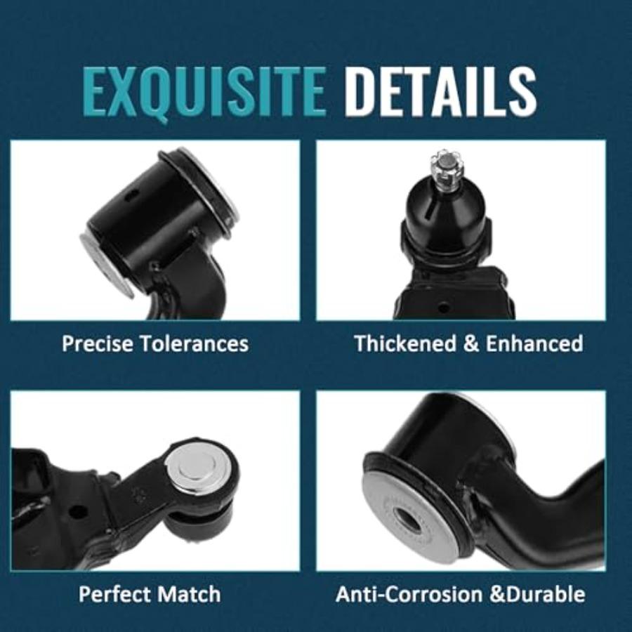 Передний Нижний Рычаг Подвески в Сборе с Шаровыми Опорами Комплект для Toyota Tacoma 20052015 4WD Базовая RWD Pre Runner 2.7L 4.0L Усиленный Of