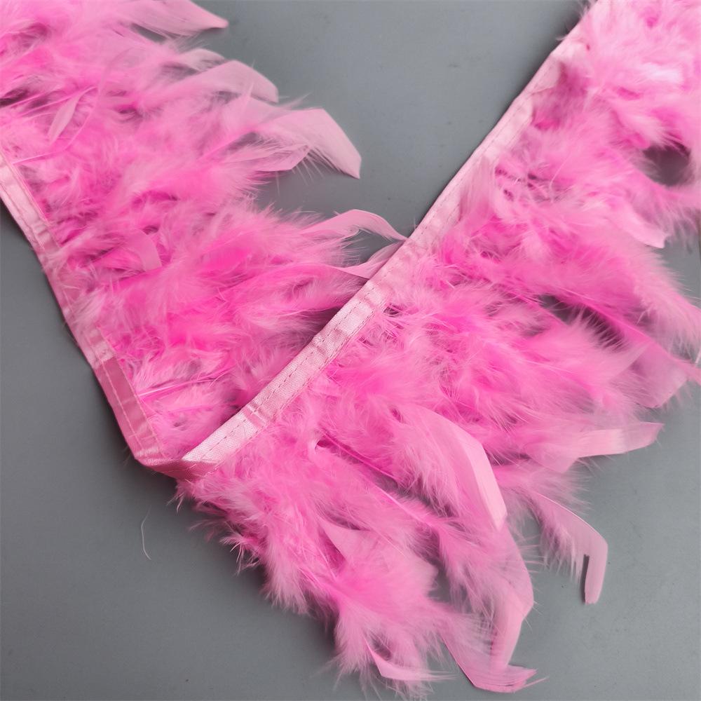 Отделка из перьев индейки для сценических костюмов и декора своими руками