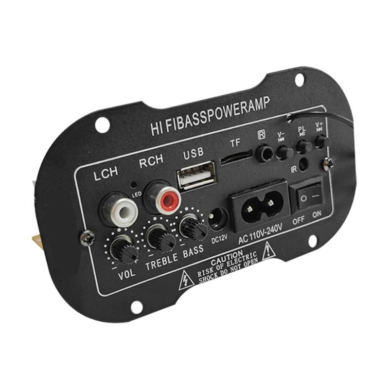 Беспроводная Hi-Fi плата усилителя мощности с басами и сабвуфером, модули усилителя мощности аудио с контролем высоких и низких частот