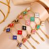 New Four-Leaf Clover Bracelet Ladies Jewelry Accessories Light Luxury Novice Jewelry