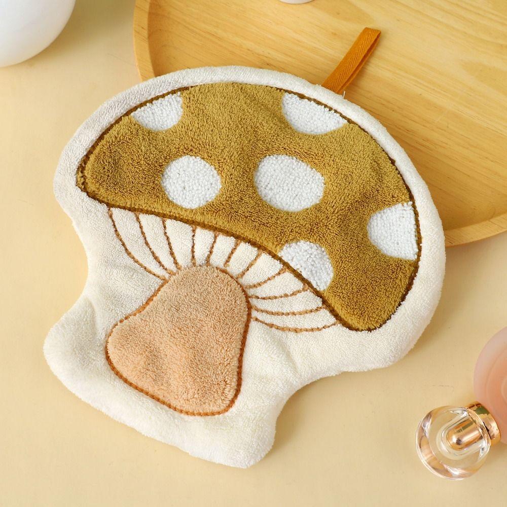 Coral Fleece Toilet Handkerchief Quick-Dry Bathroom Kerchief Kitchen Home