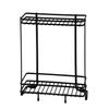 PEARL METAL 2 Tier Bottle Stand Bath Storage Limited Black BLKP Black [BLKP] AZ-5075