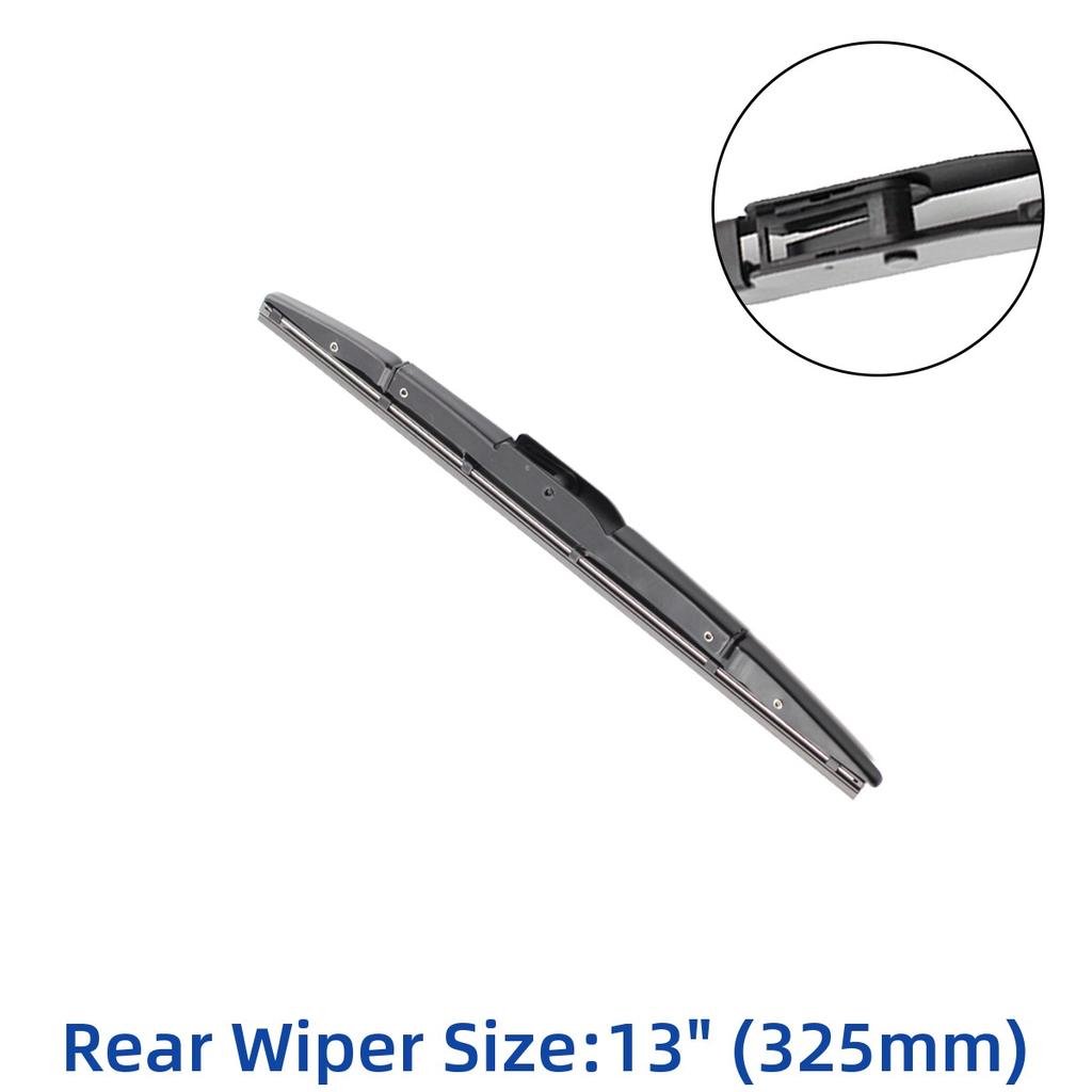 13 "325 мм набор щеток и рычагов заднего стеклоочистителя для Cadillac SRX Hatchback 2010-2017, лобовое стекло, задняя дверь, окно, щетка для дождя