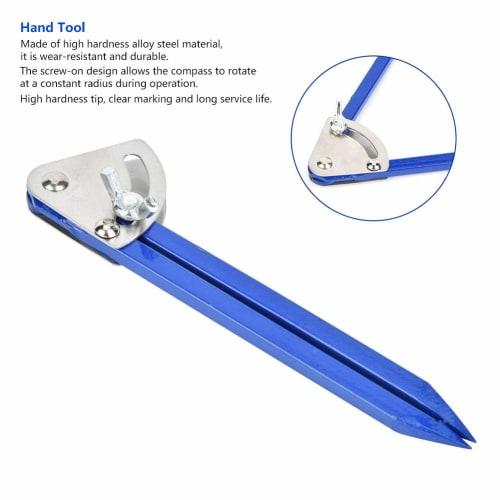 Alloy Steel Spring Compass, High-Hardness Tip, Clear Marking, Industrial Marking Gauge, Precision High-Hardness Hinge Joint Scriber Hand Tool, Fitter