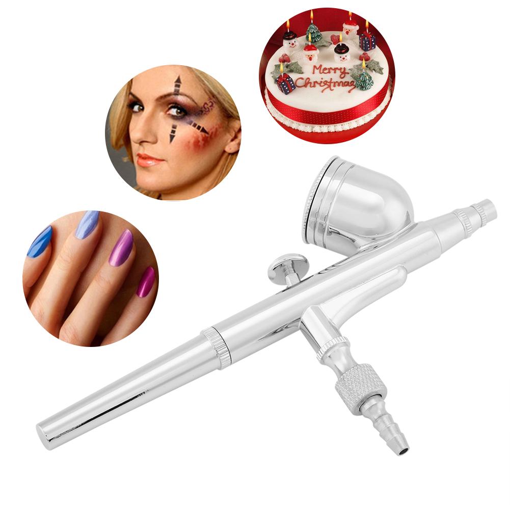 Gravity Feed Dual Action 7CC Аэрограф Краскопульт Набор Инструменты для Ухода За Когтями(0.3mm)