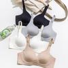 Women's Seamless Bunny Ear Bra - Wire-Free, Soft, Supportive, and Minimizes Large Busts