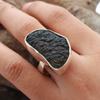 Moldavite Gemstone 925 Solid Sterling Silver Handmade Ring Jewelry, Statement Women Ring, Gift For Her.