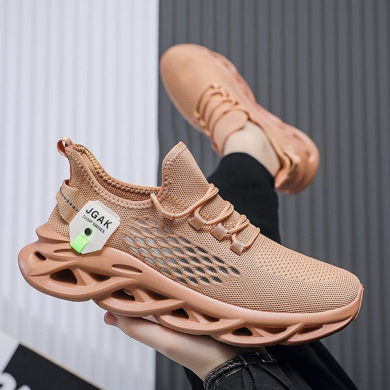 Мужская обувь большого размера, легкая, дышащая сетчатая обувь, мужские кроссовки, беговые кроссовки, теннис, спорт, мужская обувь