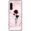 For Sony Xperia 5 IV / 1 IV Case 10IV Soft Silicone Flower Phone Back Cases For Sony Xperia 10 IV V Cover 5IV TPU Bumpers 10V