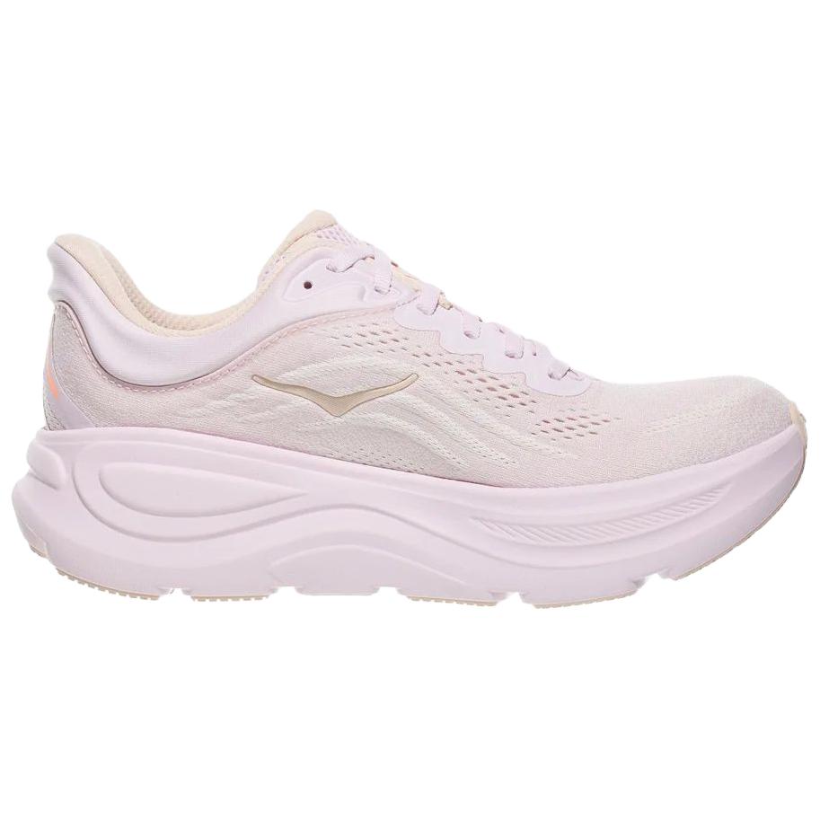 HOKA One One Bondi 9 Удобные Универсальные Прочные Дышащие Отзывчивые Повседневные Беговые Кроссовки Женские Кеды Розовый 1162014-LRMT