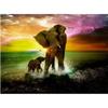 5D Diy Diamond Painting Elephant and Baby Elephant Diamond Embroidery Cross Stitch Home Decor Handmade Gifts