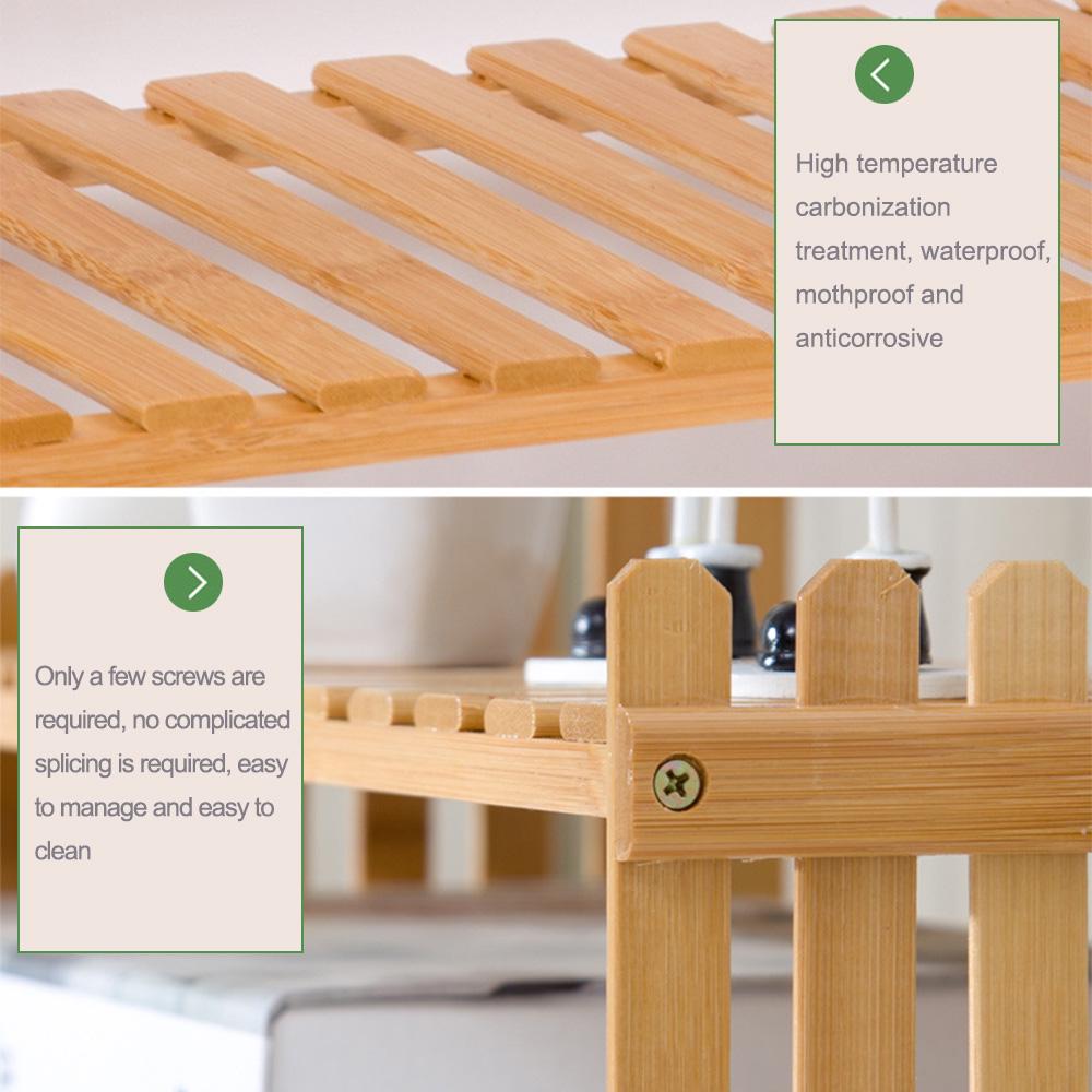 Деревянная бытовая садовая подставка для хранения горшков с растениями и цветами, полка для инструментов, держатель для контейнеров