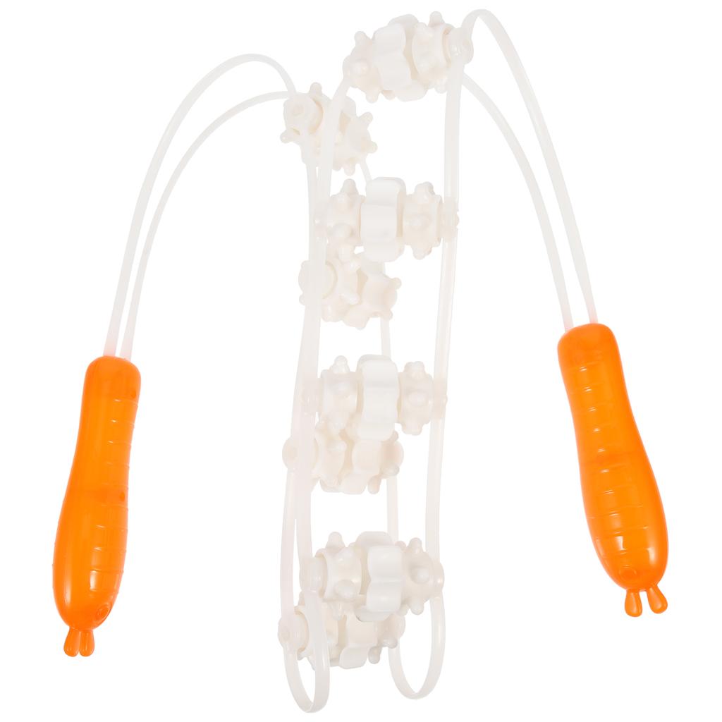 Массажный ролик для спины из силикагеля, палка для массажа мышц, полоска для растяжки спины, тренажер для спины, инструмент для тренировки мышц и йоги