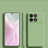 Противоударный защитный чехол для Poco X6 Pro Case Жидкие силиконовые чехлы для телефонов