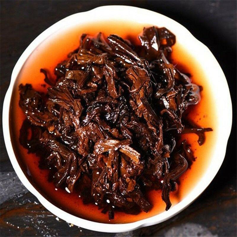 Пирог со спелым чаем Пуэр 357 г Приготовленный чай Пуэр Чай Пуэр Green Food Yunnan Dayi Tea 7692