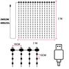 Умные светодиодные гирлянды-шторы 9,8 фута x 9,8 фута 400 светодиодов питание от USB DIY художественное комнатное освещение гирлянды с приложением и пультом управления Рождество