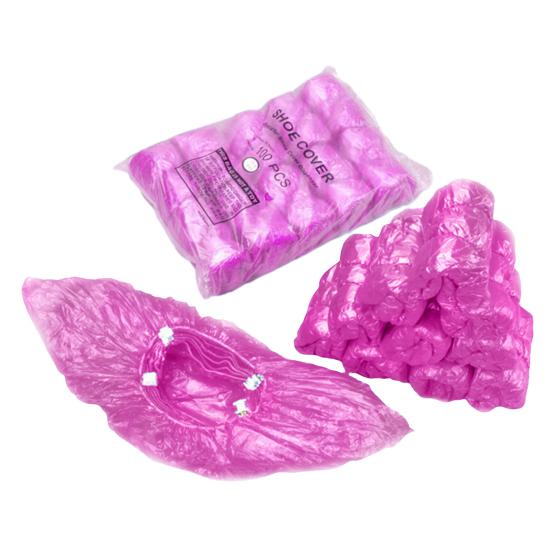 100 шт., бахилы, одноразовые защитные чехлы для обуви, Т-образные чехлы с пряжкой для домашнего офиса, фабрика