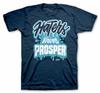 Shirt To Match AJ Retro 13 Obsidian Shoes - Never Prosper Sneaker Tee