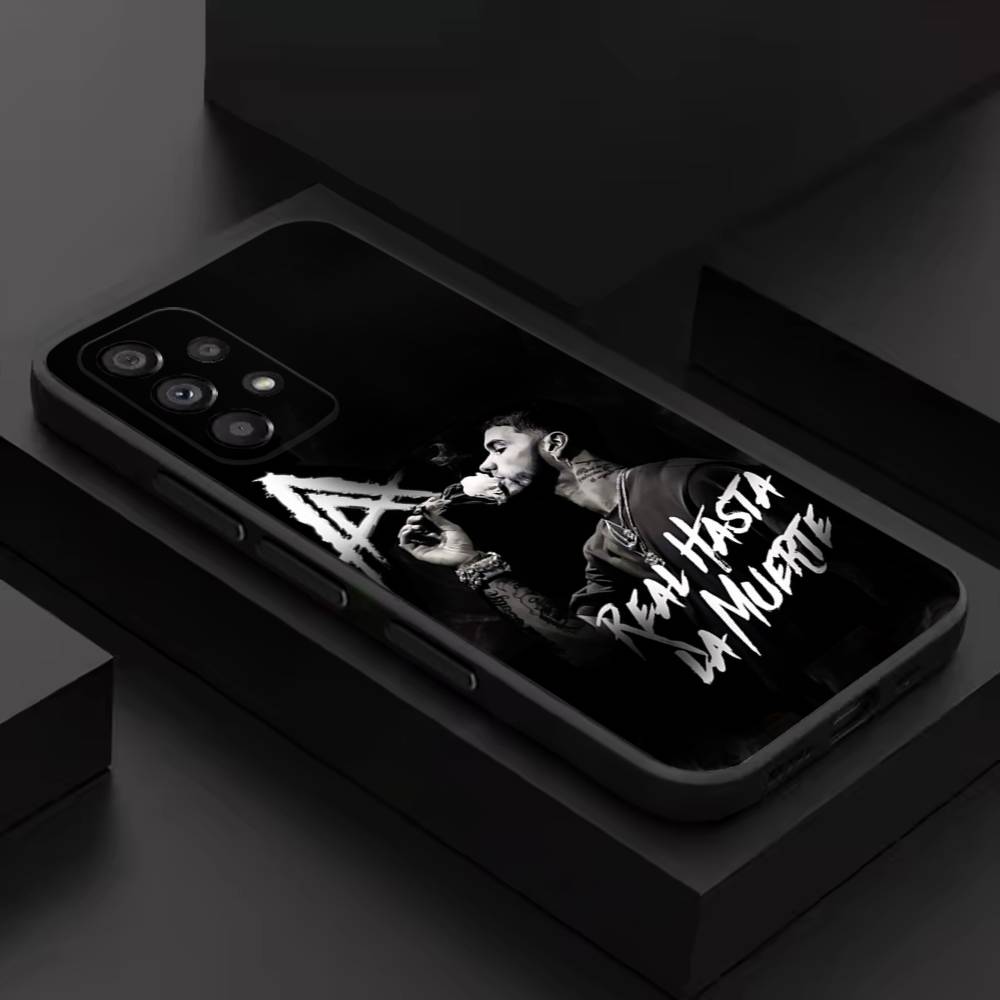 Rapper A-Anuel AA Real Cool Phone Case For Samsung S 9,10,21,30,22,23,24,25,26,Ultra,Plus,Lite,FE,4,5G Black Soft Case