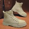 Fashion Men's Boots Casual High Top Boot Outdoor Man Comfortable Tooling Boots for Men Lace-up Platform Sports Shoes Botas Para Hombre