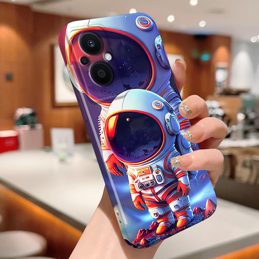 Все включено Пленка Чехол для телефона Мультяшный Модный дизайн Жесткий Чехол Полная защита Защита камеры для OPPO A60 A96 Reno12 Realme C53 C75