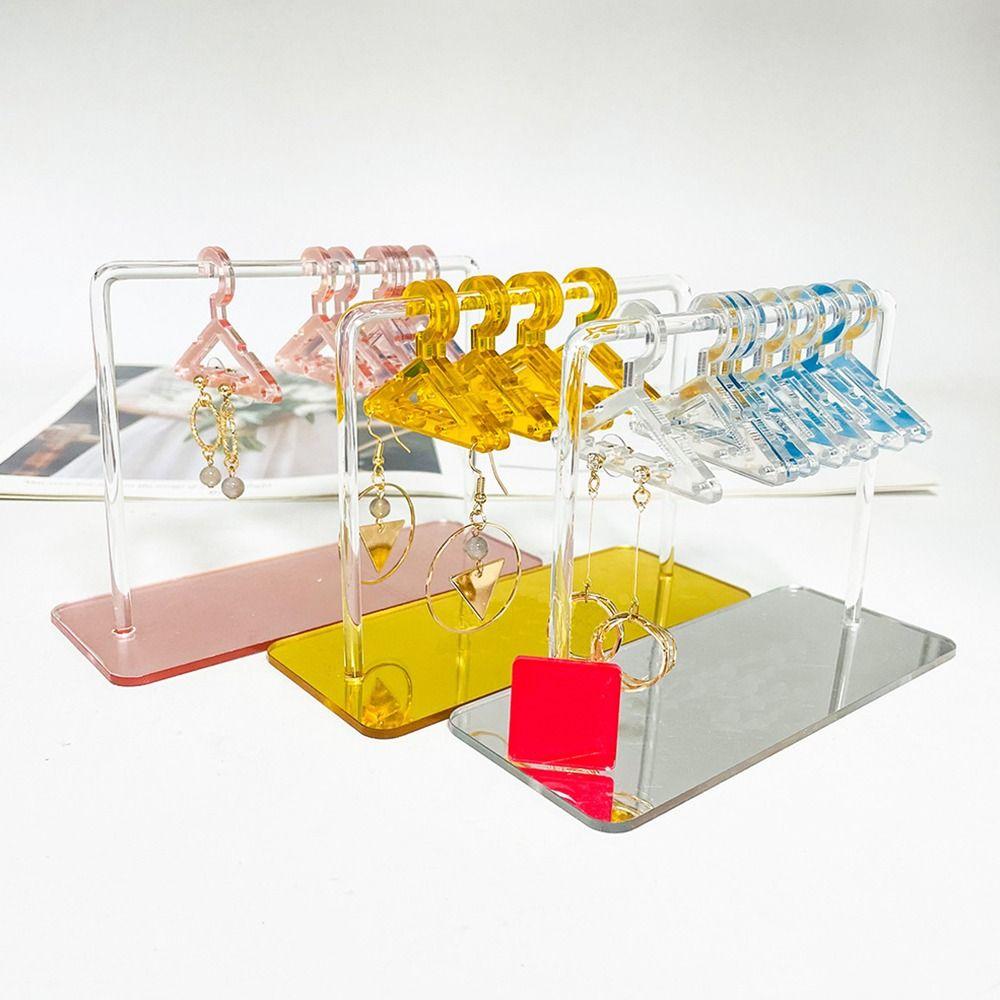 Gift Ear Stud Holder Earring Display Stand Jewelry Show Case Jewelry Organizer Earring Rack Holder