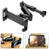 Telescopic Car Rear Pillow Phone Holder Tablet Car Stand Seat Rear Headrest Mounting Bracket for Phone Tablet 4-11 Inches