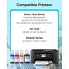 31 32XL Ink Bottle Refill Kit Compatible for HP Smart Tank 5101 7301 7602 7001 6001 Plus 551 651 455 457 450 All-in-One Ink-Tank Printers, 4-Pack