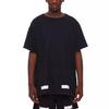OFF WHITE футболка с диагональным принтом OMAA002F161850101001