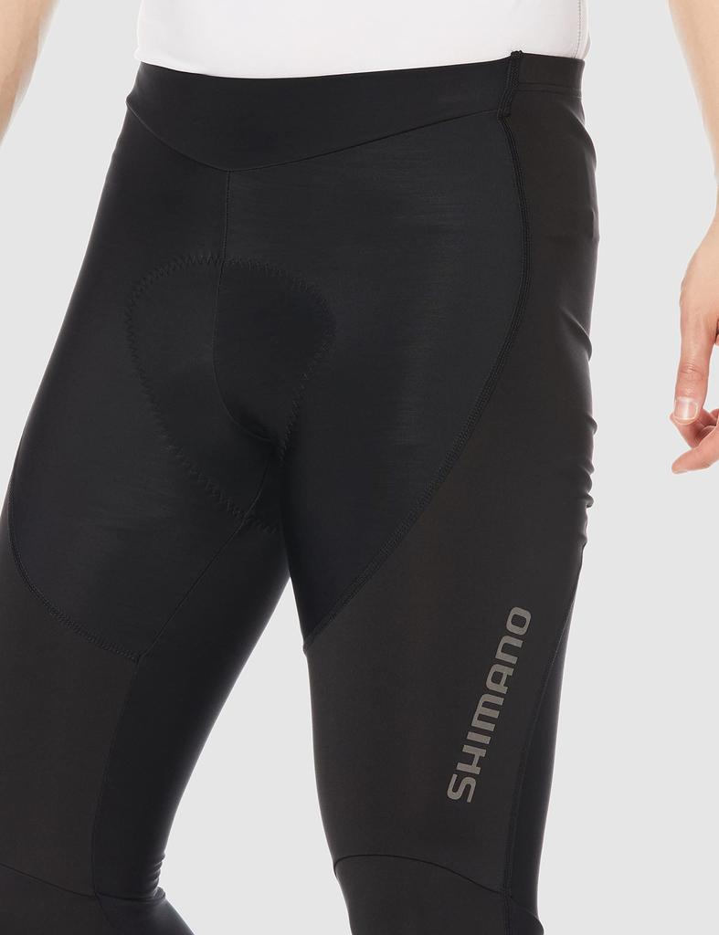 2021 SHIMANO Beaufort Велосипедный Большой Подходит для Роста Черные Тайтсы, (Европейский размер), 177-178см,