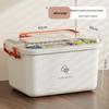 Extra Large Multi-Layer Medicine Storage Box for Family and Kids' First Aid