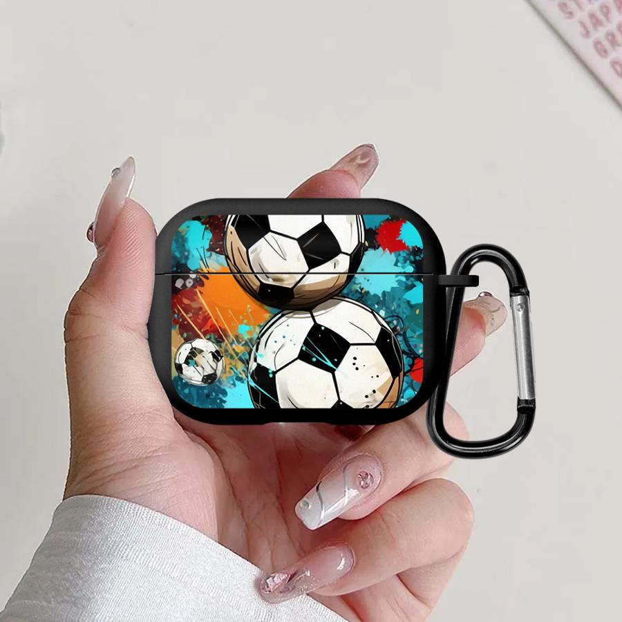 Крутой Футбольный Чехол Для Airpods Pro2 Pro 2 1 Pro3 4 3 Чехлы для Наушников Обложка