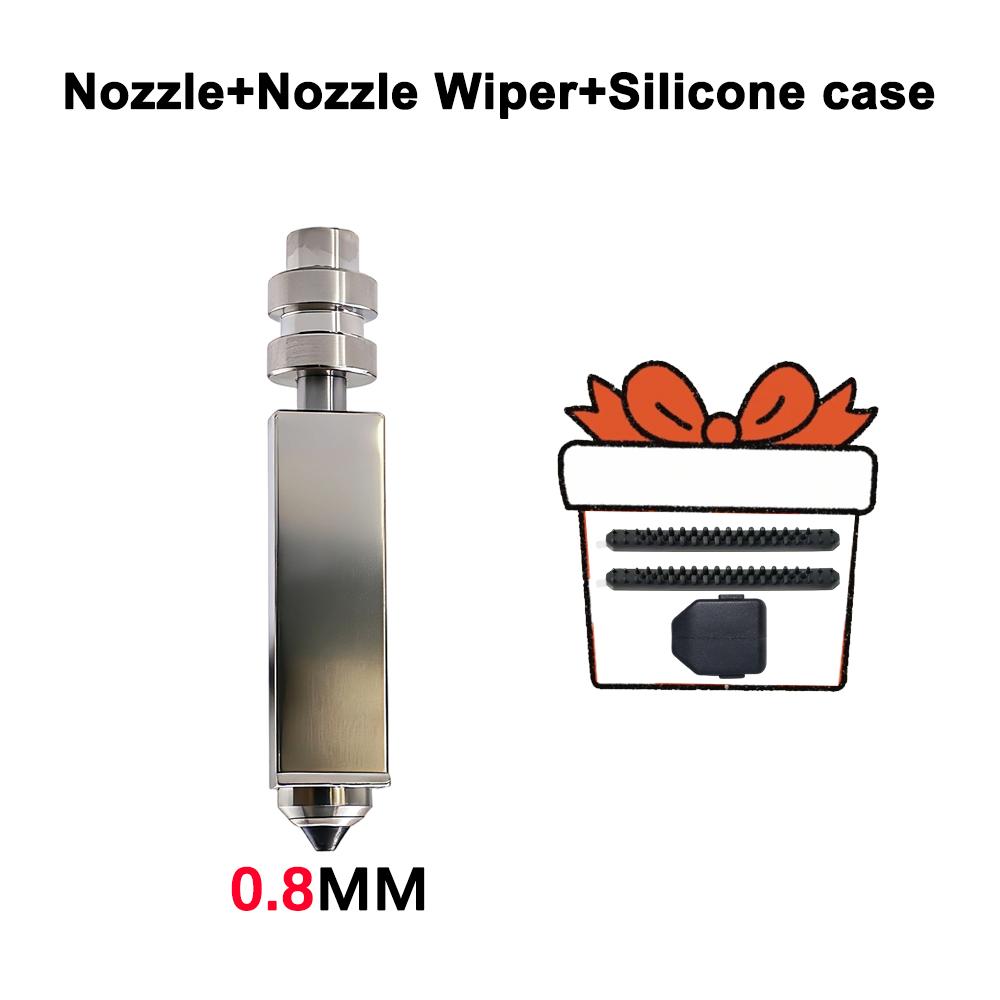 Nozzles For Anycubic Kobra X/kobra 4 Quick Swap Hotend Nozzle Hardened Steel 0.25/0.4/0.6/0.8mm Kobra X 3D Printer Part