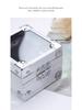 Multi-Hole Grinding Head Storage Box with Transparent Lids for Power Tool Accessories