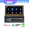 9901C 7-дюймовая беспроводная автомобильная стереосистема с Bluetooth 5.1, радио CarPlay и Android, автомобильное FM-радио, MP5-плеер