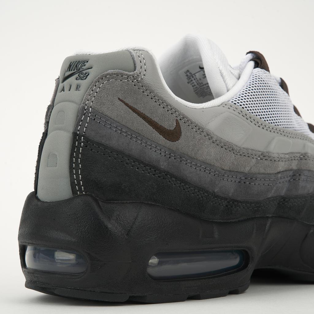 Nike SB x Air Max 95 OG Cacao Wow Унисекс Кроссовки Коричневый Черный Какао-Вау-Антрацитовый-Светло-Графитовый-Светло-Угольный-Жемчужно-Серый HF7545-002