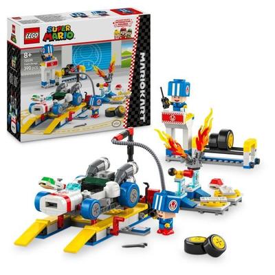 LEGO Super Mario 72035 Mario Kart – Гараж Тоада - Персонализируемая игрушка Nintendo
