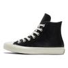 Chuck Taylor All Star Кожаные Удобные и Дышащие Нескользящие и Износостойкие Высокие Кеды Женские Черные