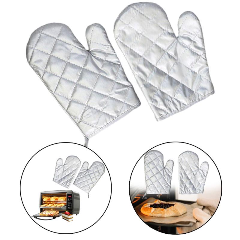 1 шт. утолщенные хлопковые перчатки для микроволновой печи, термостойкие и утепленные перчатки для выпечки в духовке, не допускающие ожогов рук