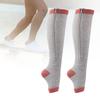 1 Pair Cotton Calf Socks Friend To Skin Excellent Open Toe Zipper Compression Stockings Leg Sleeve