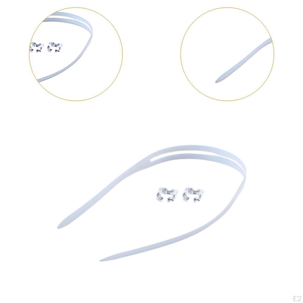 Для плавательных очков, с клипсами, портативные, силиконовые, для серфинга, подводного плавания и сноркелинга.