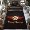 Galatasaray Customize Your Name Carpet Suitable For Outdoor Balcony Kitchen Study Room Antislip Carpet Office Home Decor Birthdaychristmas Gift