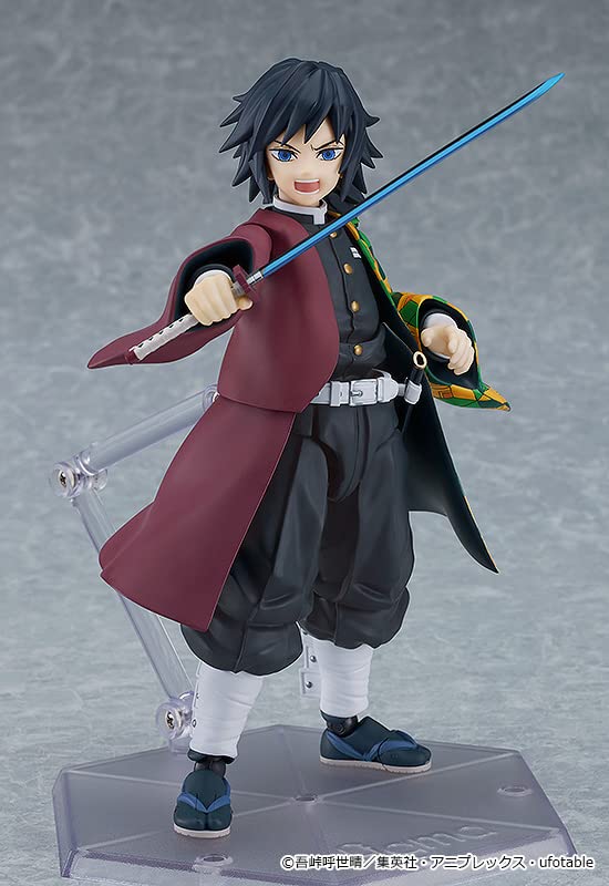 Max Factory Figma Demon Slayer: Kimetsu No Yaiba Giyu Tomioka Non-scale Plastic Painted Movable Figure