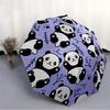 1pc Panda Pattern Automatic Open/Close Umbrella Compact Folding Umbrella, All-Season Portable Umbrella for Women/Men, Perfect Gift for Birthdays