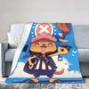 One Piece Tony Tony Chopper Anime Blanket Flannel Autumn/Winter  Portable Soft Throw Blanket for Home Couch Bedspread