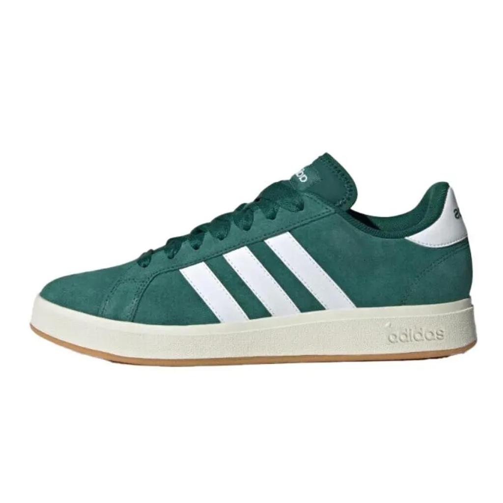 Adidas Grand Court Base 00s RTHS Floating Light Spring Scenery Abrasion Resistant Low top Skateboard Shoes Unisex Green IH6187(TeamR-)