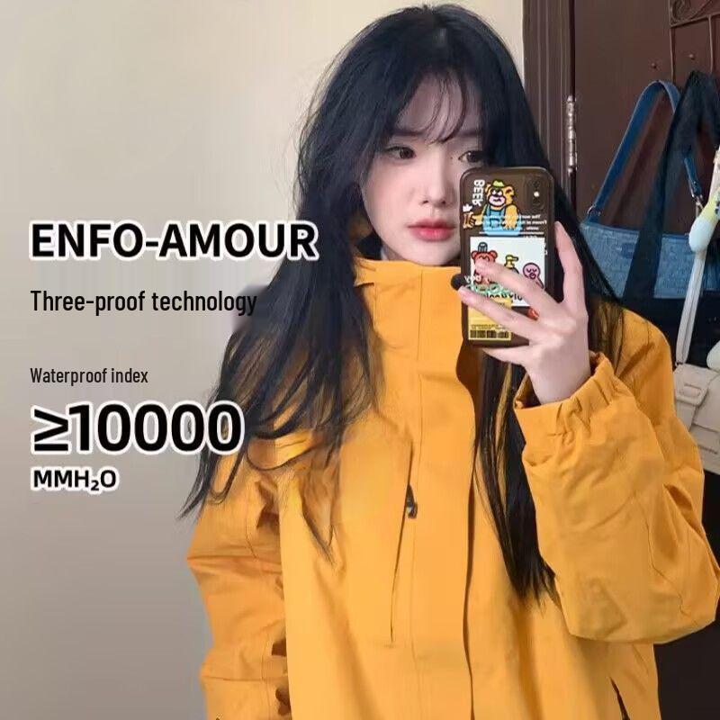 Men's Waterproof UV-Protection Spring/Autumn Windbreaker, 100% Polyester – Essential for Tibet