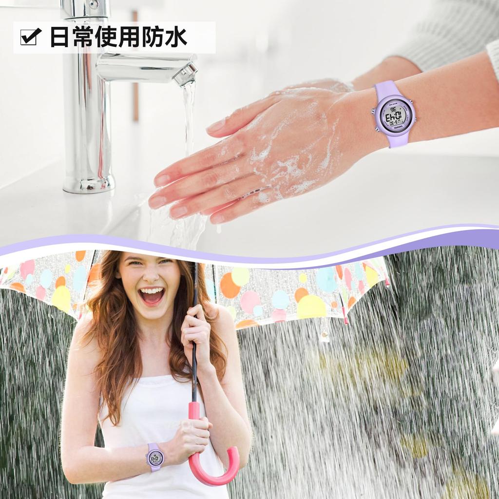 Цифровые наручные часы для женщин и запястья тонкие спортивные легкие в день светодиодные водонепроницаемые простые стильные мужские часы, часы, часы, чтение, многофункциональные, дата,